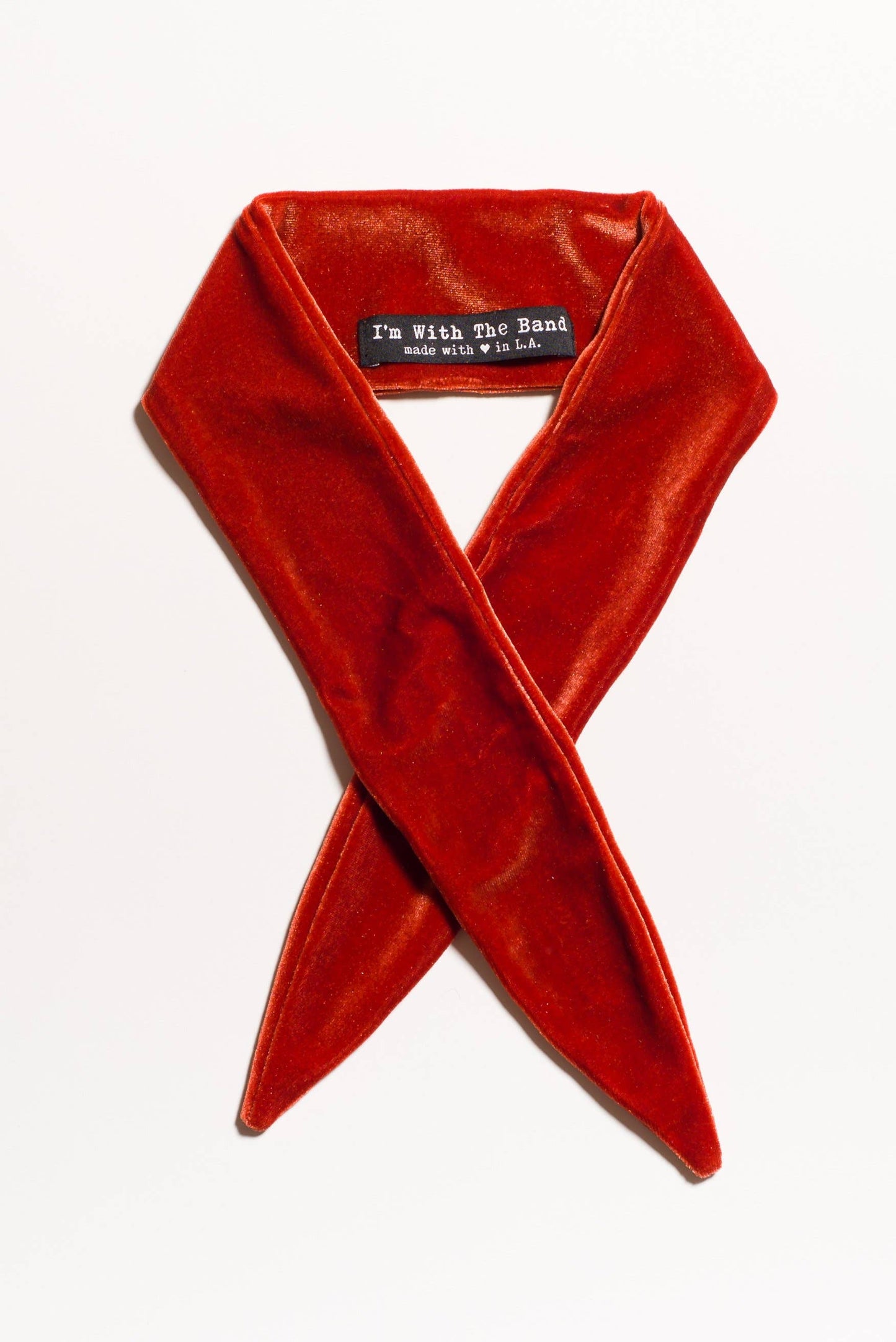 Velvet Sienna Scarf Tie