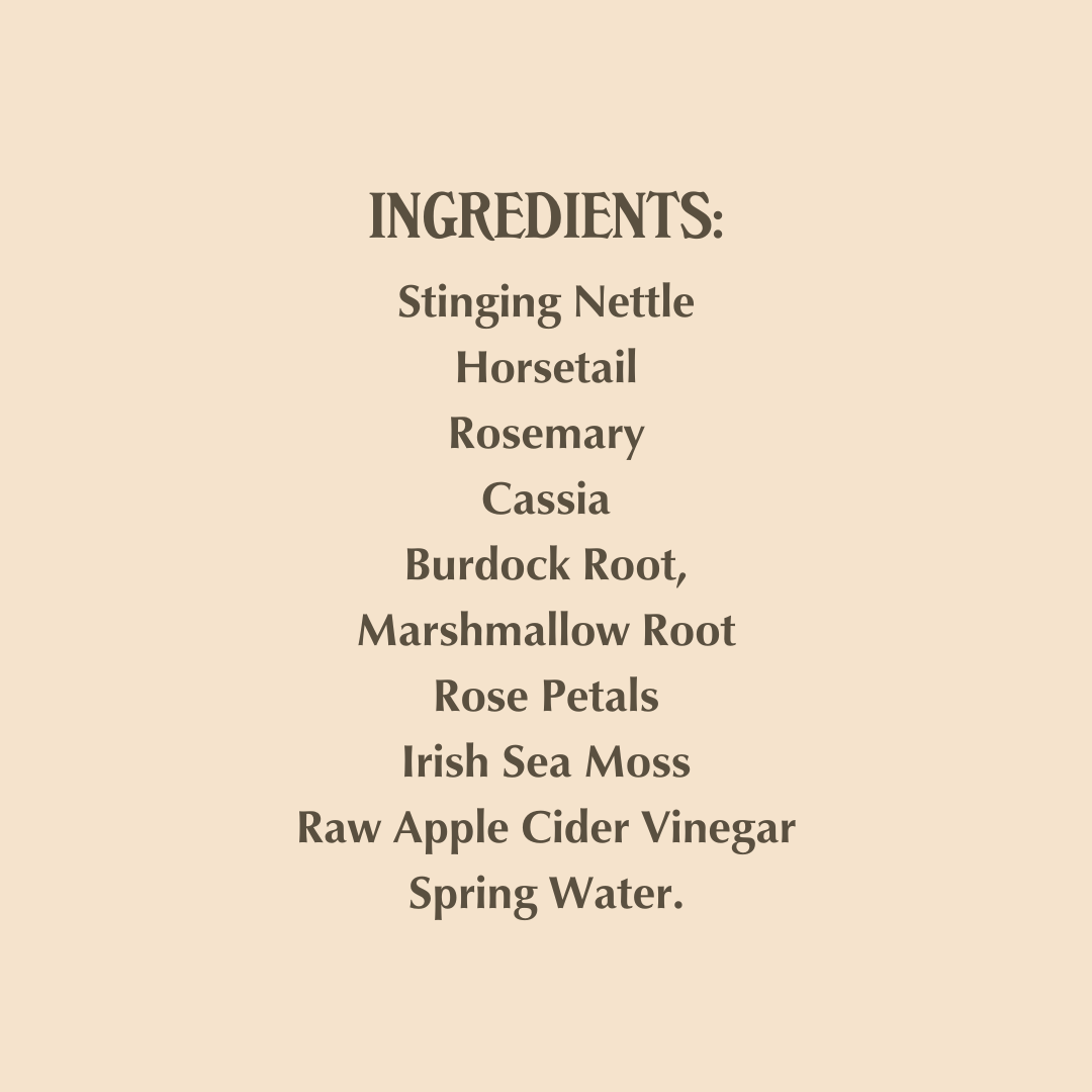 Maiden Hair Rinse - Natural 'No-Poo' Hair Care: Standard