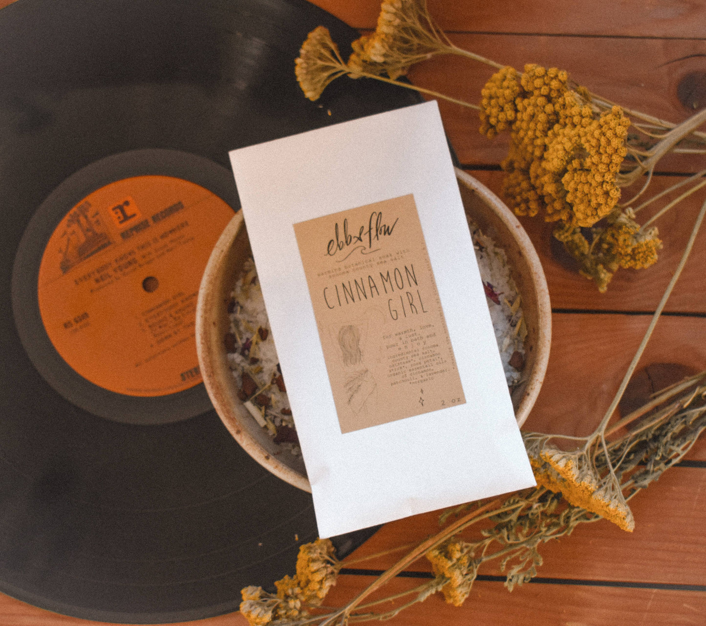 Cinnamon Girl Bath Salt Packet Patchouli x Rose x Lavender