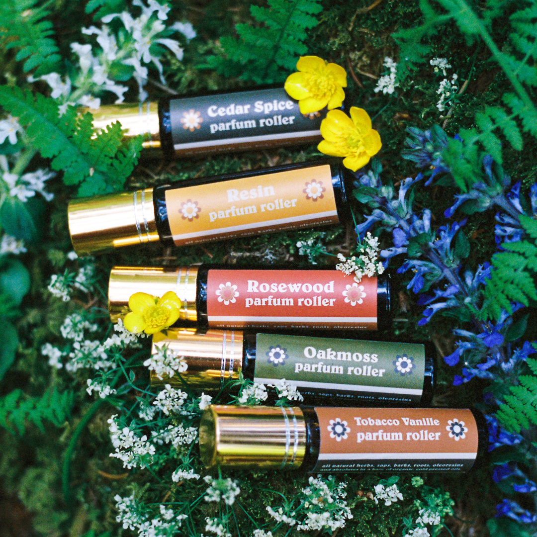 Oakmoss Natural Perfume Roller