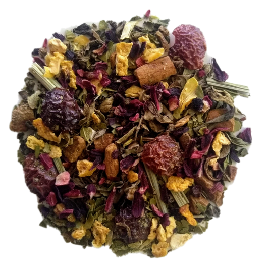 You're Fucking Awesome: refreshing caffeinated loose leaf tea blend