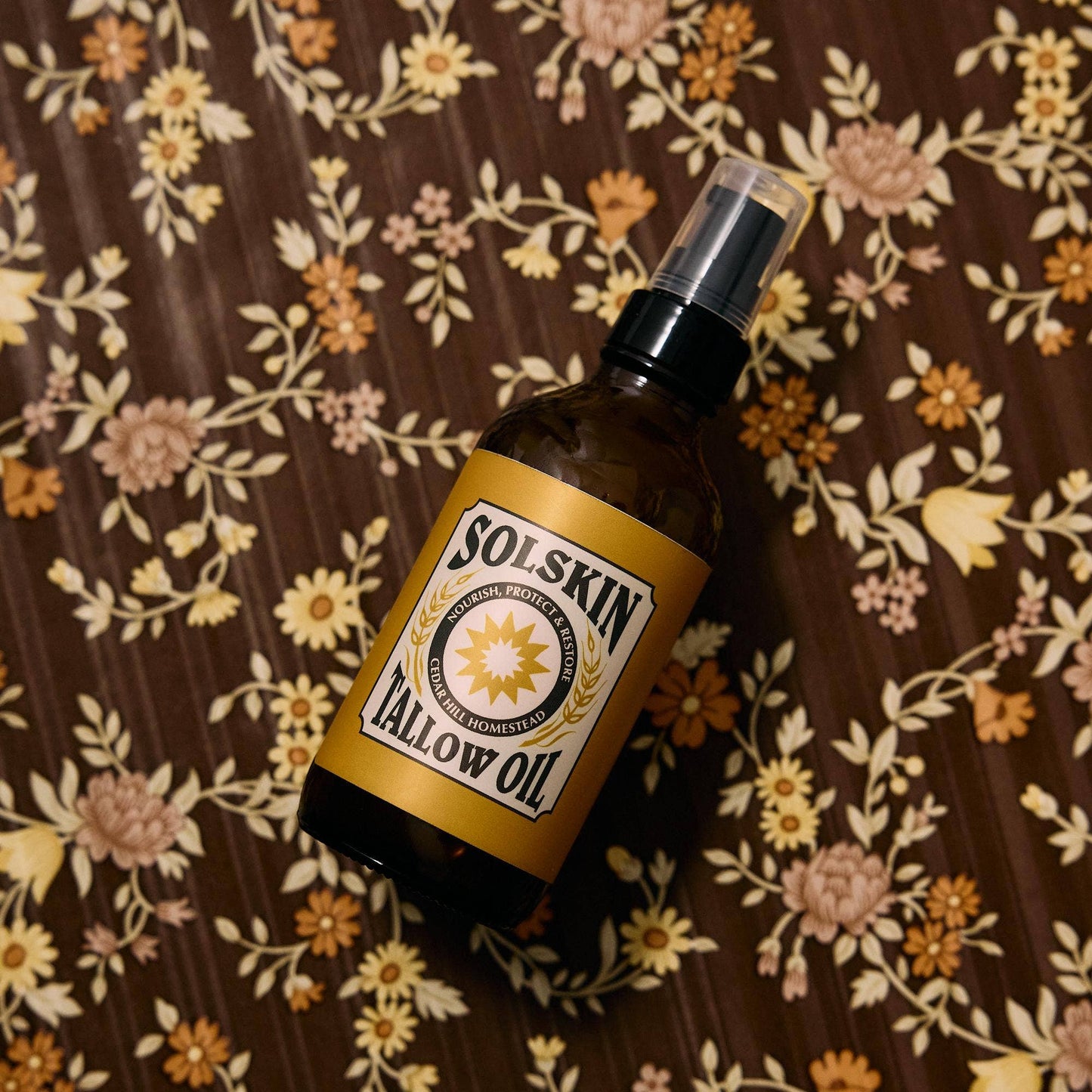 Solskin Grass Fed Suet Tallow Body Oil
