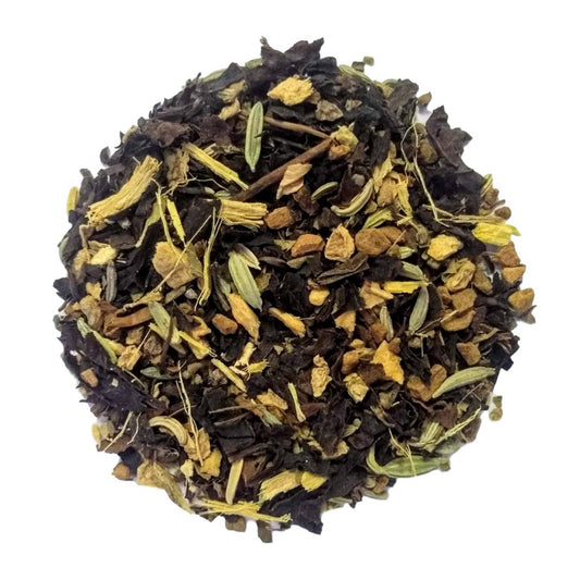 Chai Fucking Harder: caffeinated chai loose leaf tea blend