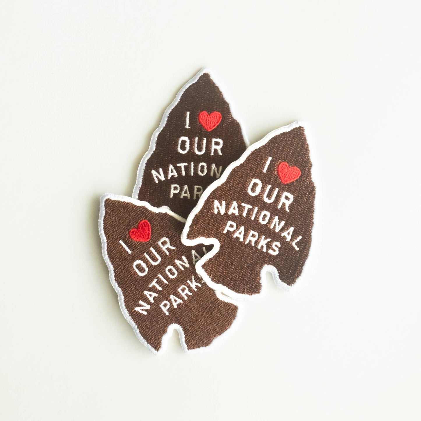 I Love Our National Parks Iron on Patch: Yes