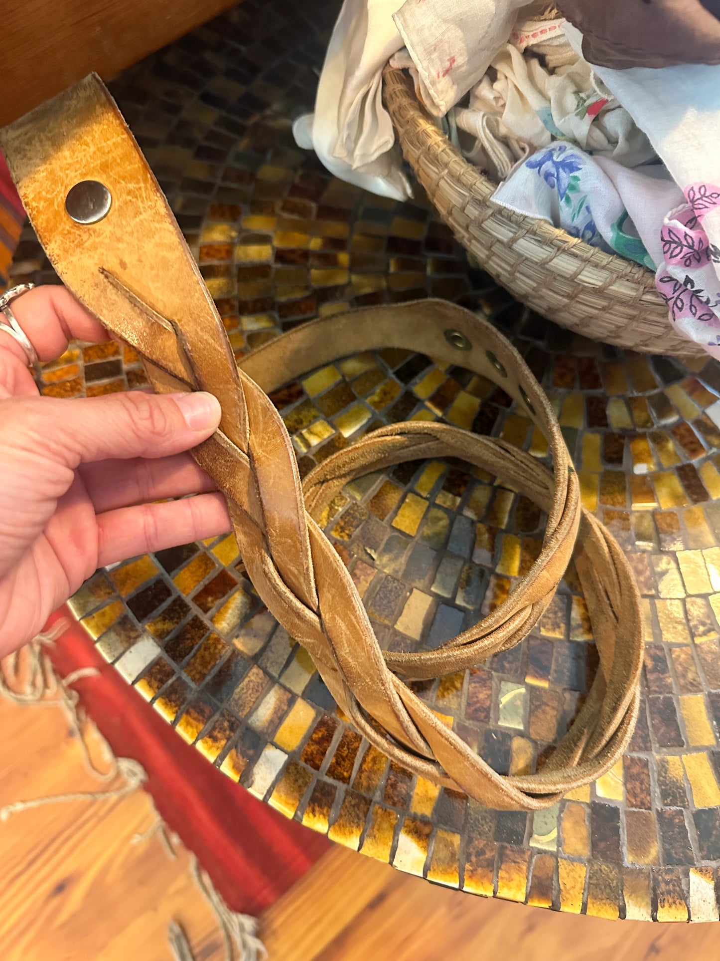 1970s Braided Belt