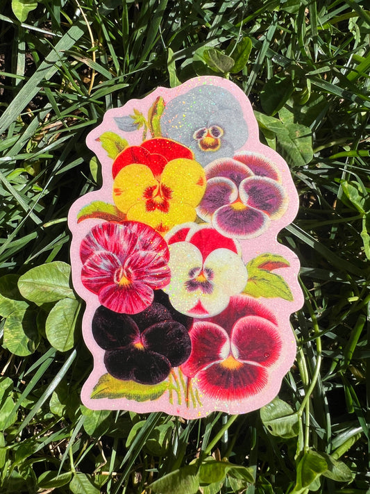 Violets STICKER 4 Inch