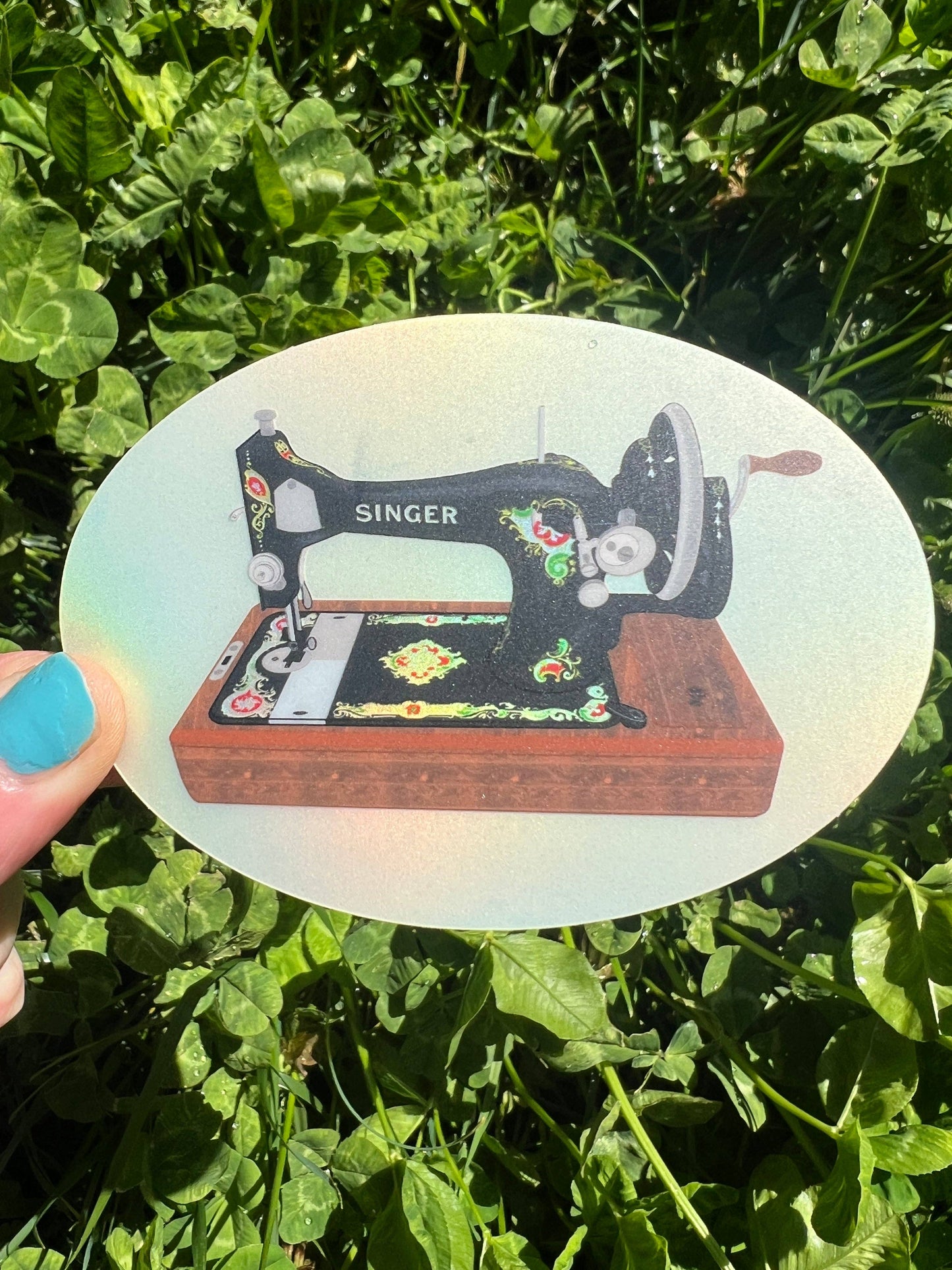 Singer Sewing Machine STICKER 3 Inch