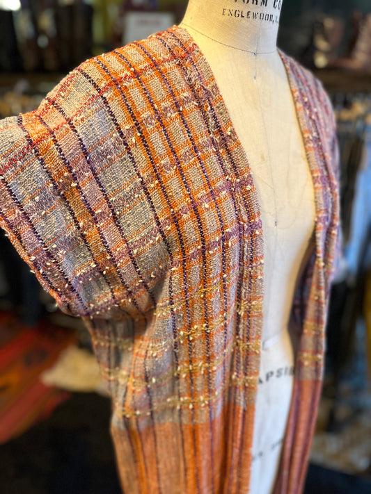 1970s Peggy Kondo handmade duster