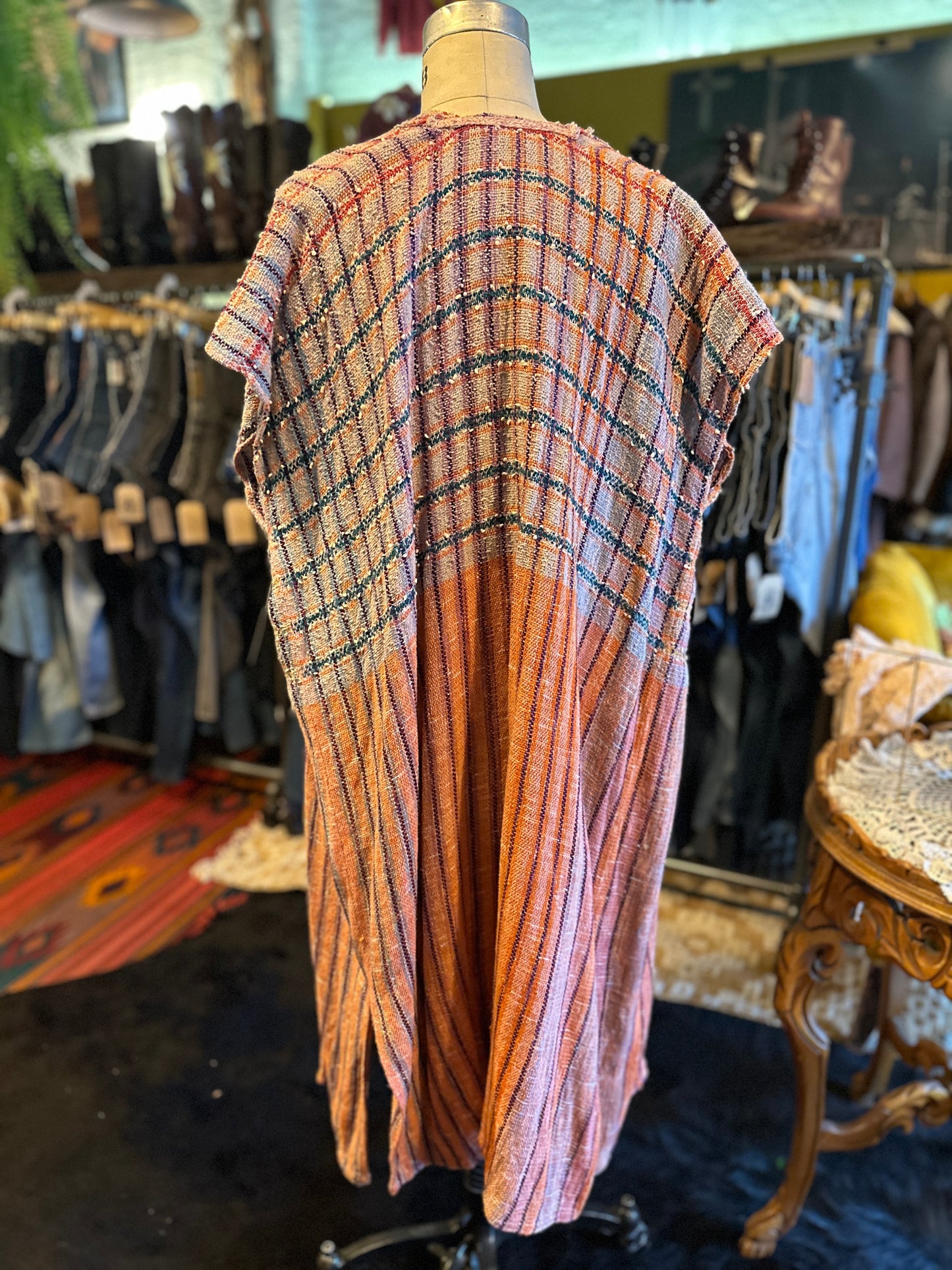 1970s Peggy Kondo handmade duster