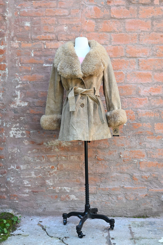 1970s Penny Lane Sheepskin And Leather Jacket