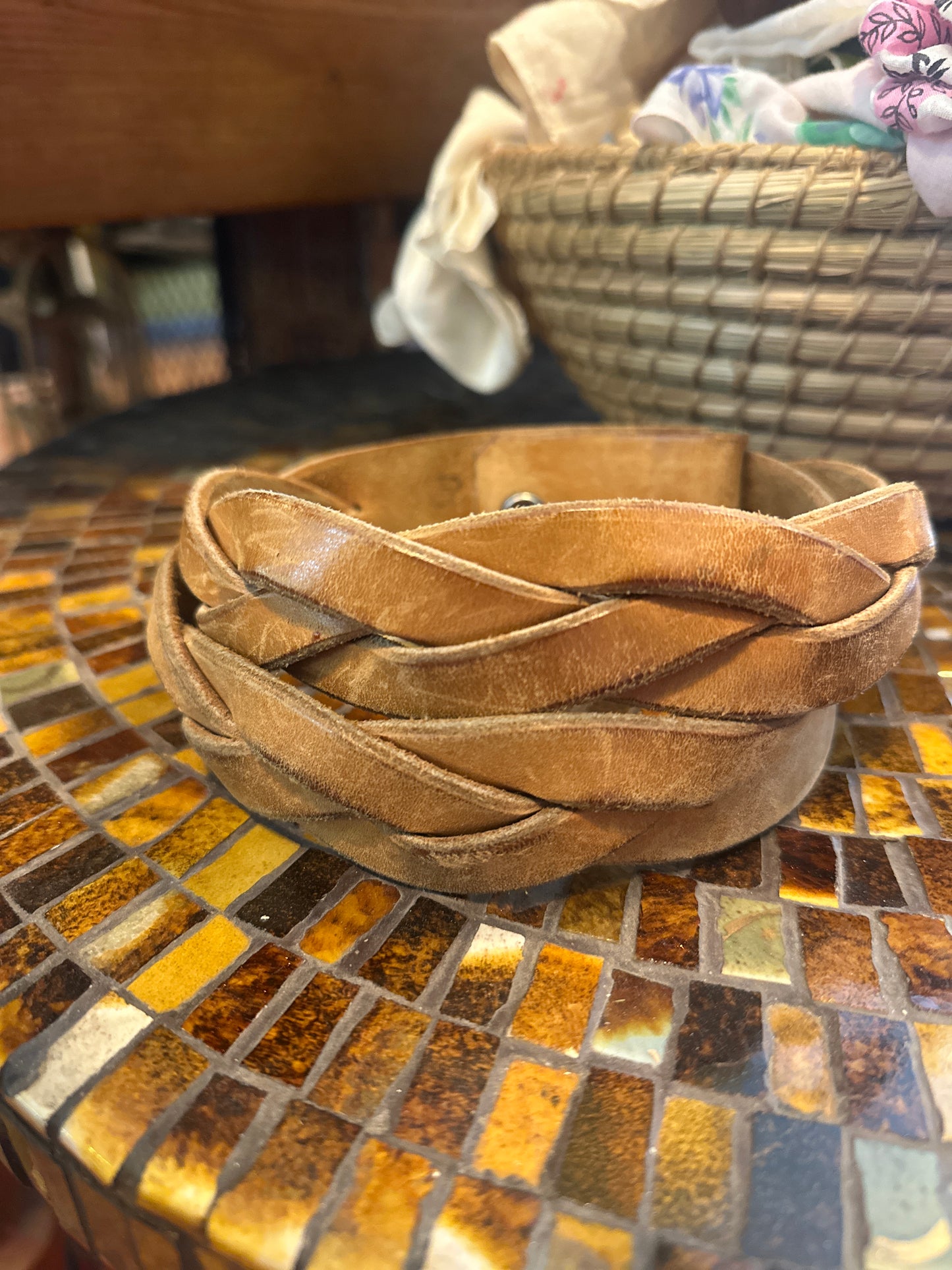 1970s Braided Belt