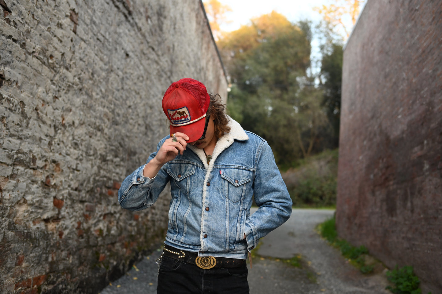 Levi’s Sherpa Lined Trucker Jacket 38R