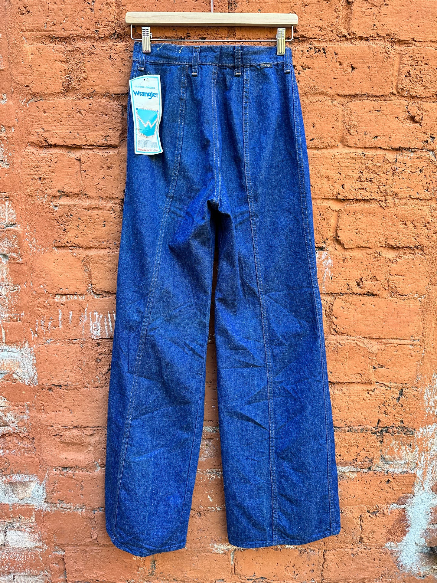 1970s Deadstock Wrangler Wide Leg Bellbottom Jeans
