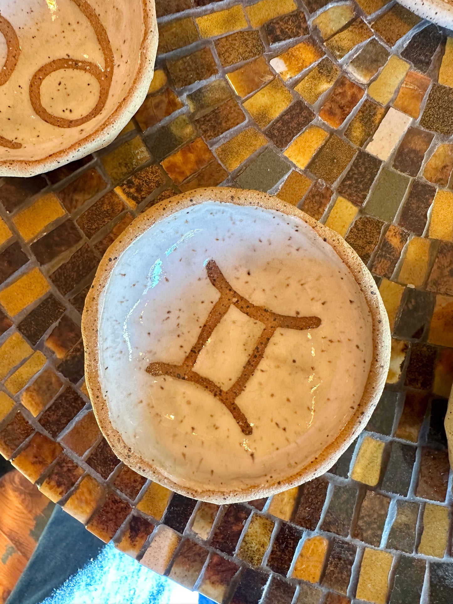 Zodiac Sign Pinch Pot