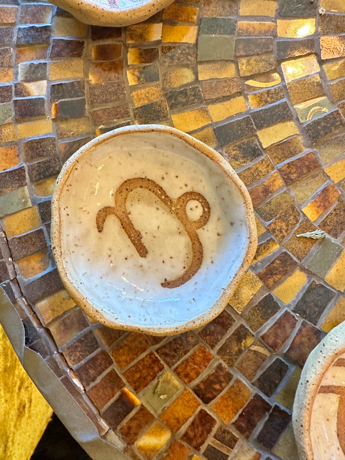 Zodiac Sign Pinch Pot
