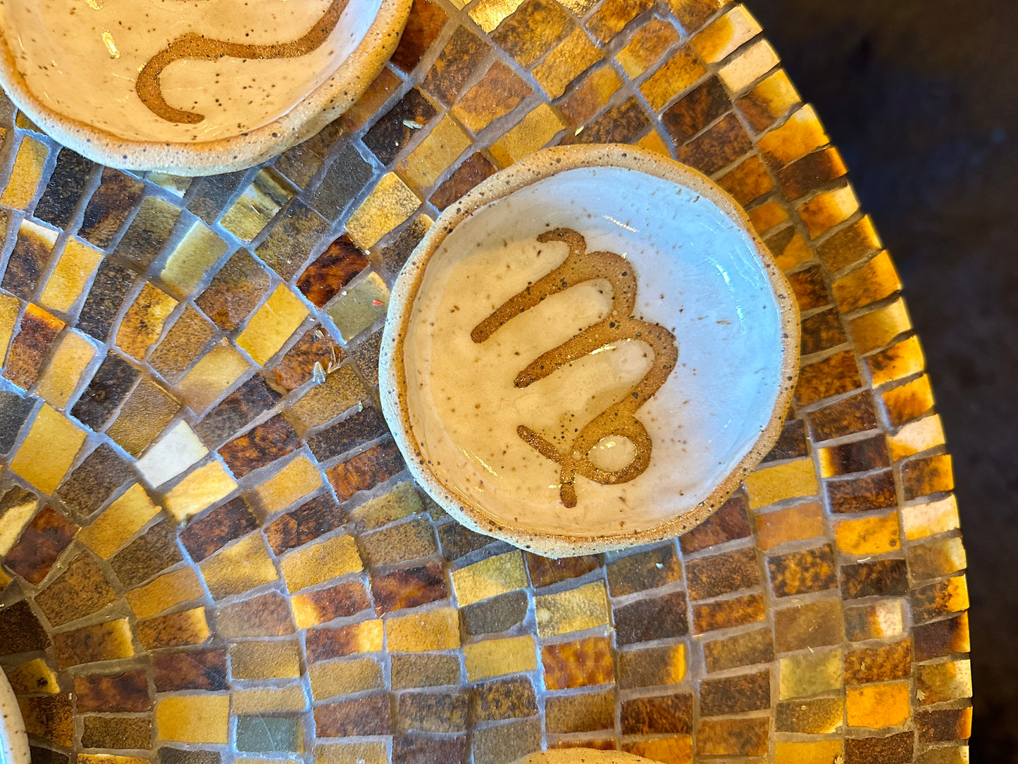Zodiac Sign Pinch Pot