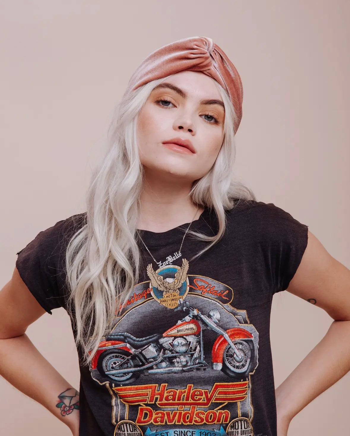 La Vie En Rose Turban Headband - I'm With the Band