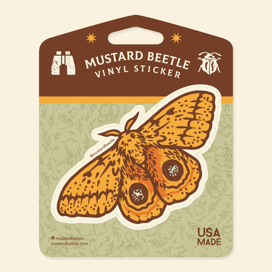 IO Moth 3" Vinyl Sticker