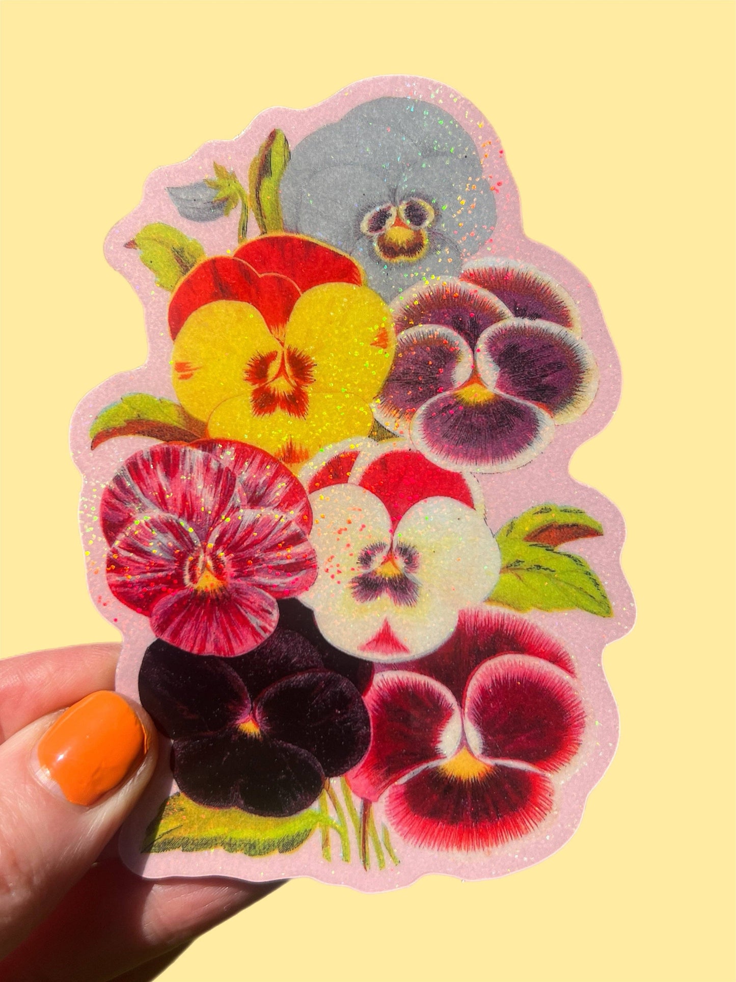 Violets STICKER 4 Inch