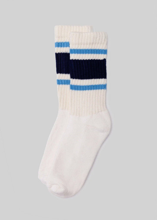 The Retro Stripe: Navy/col. blue / One Size