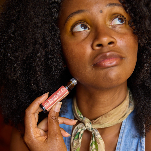 Rosewood Natural Perfume Roller