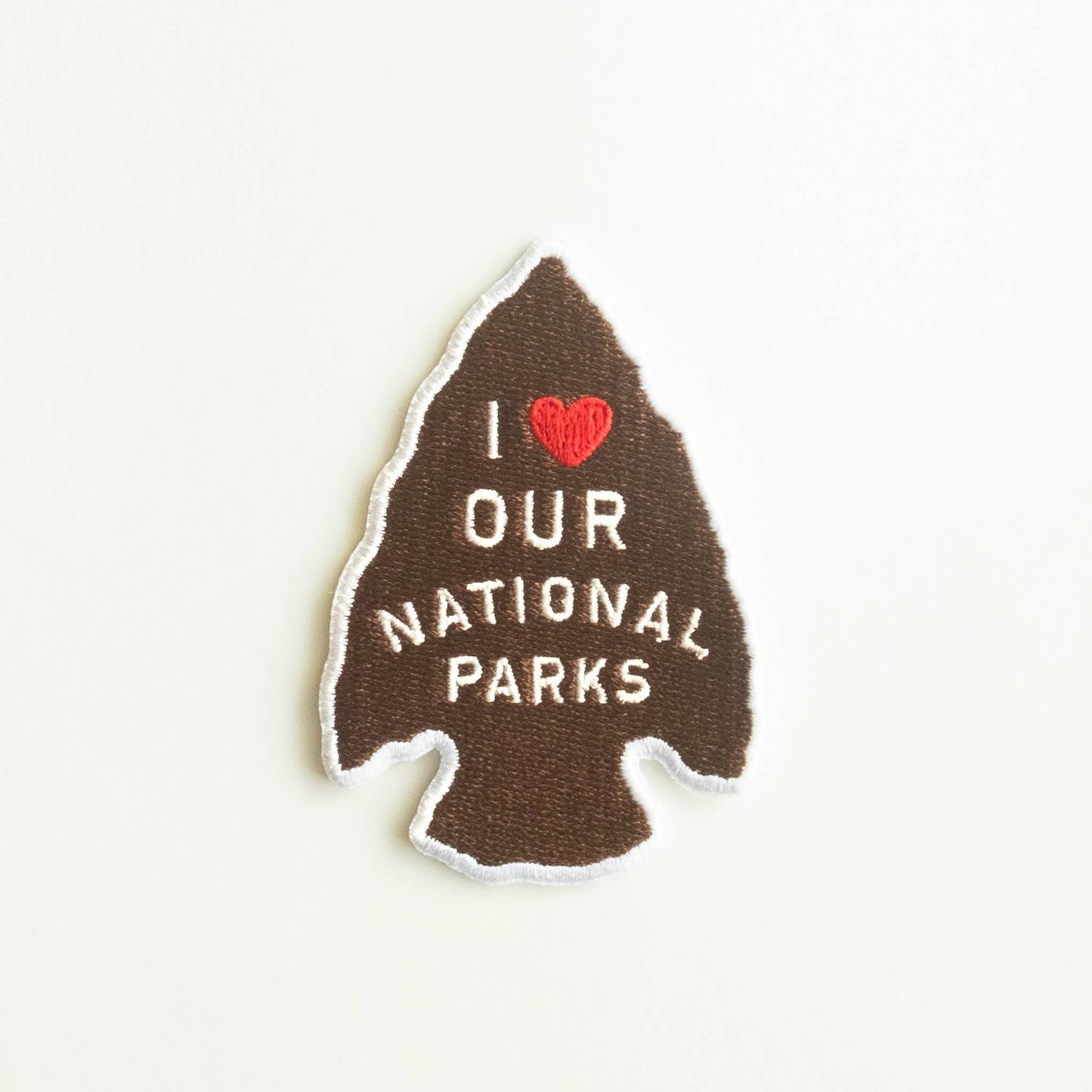 I Love Our National Parks Iron on Patch: Yes