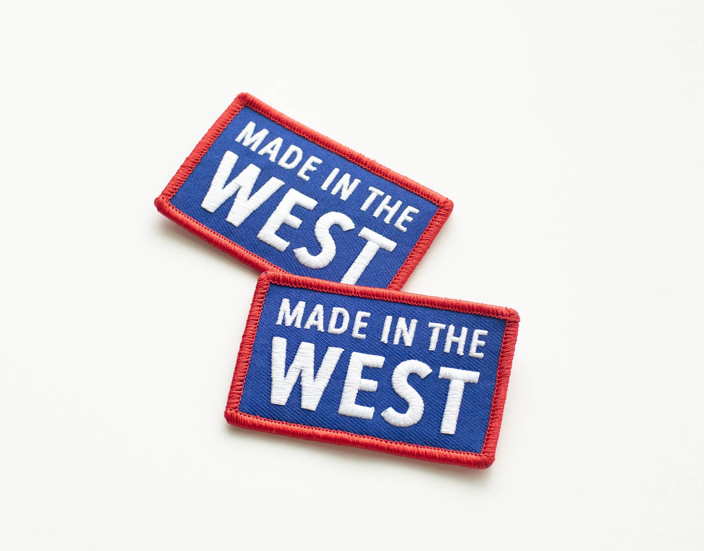 Made In The West Embroidered Iron on Patch: Yes