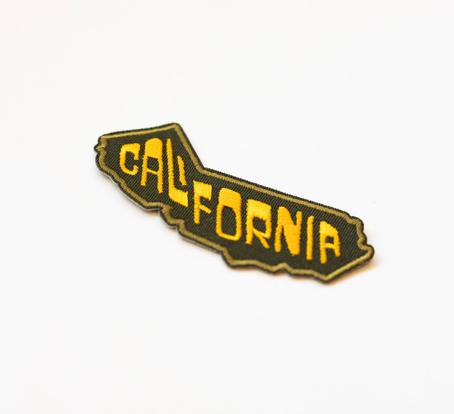 California State Embroidered Iron on Patch: Yes
