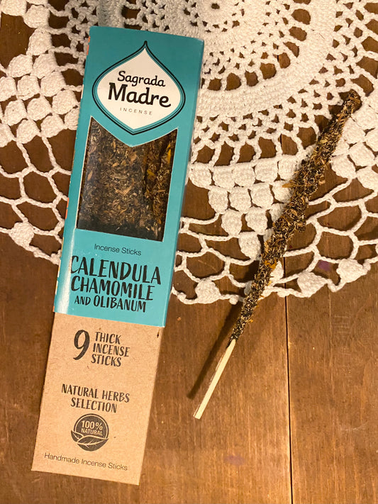Calendula Chamomile and Olibanum Incense Sticks