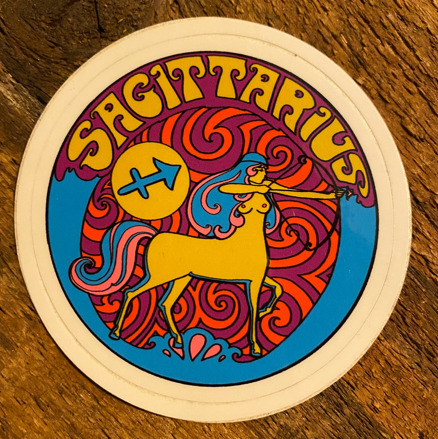 Astral Weekend Zodiac Sign Sticker