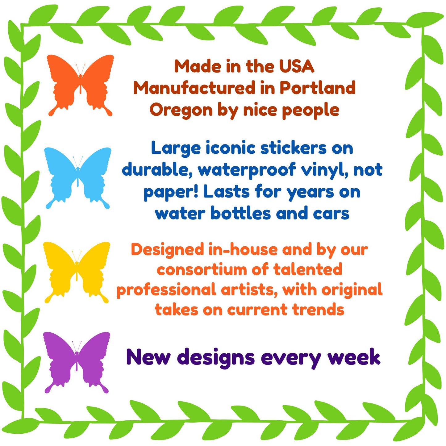 Glowing Star 3 Inch Sticker