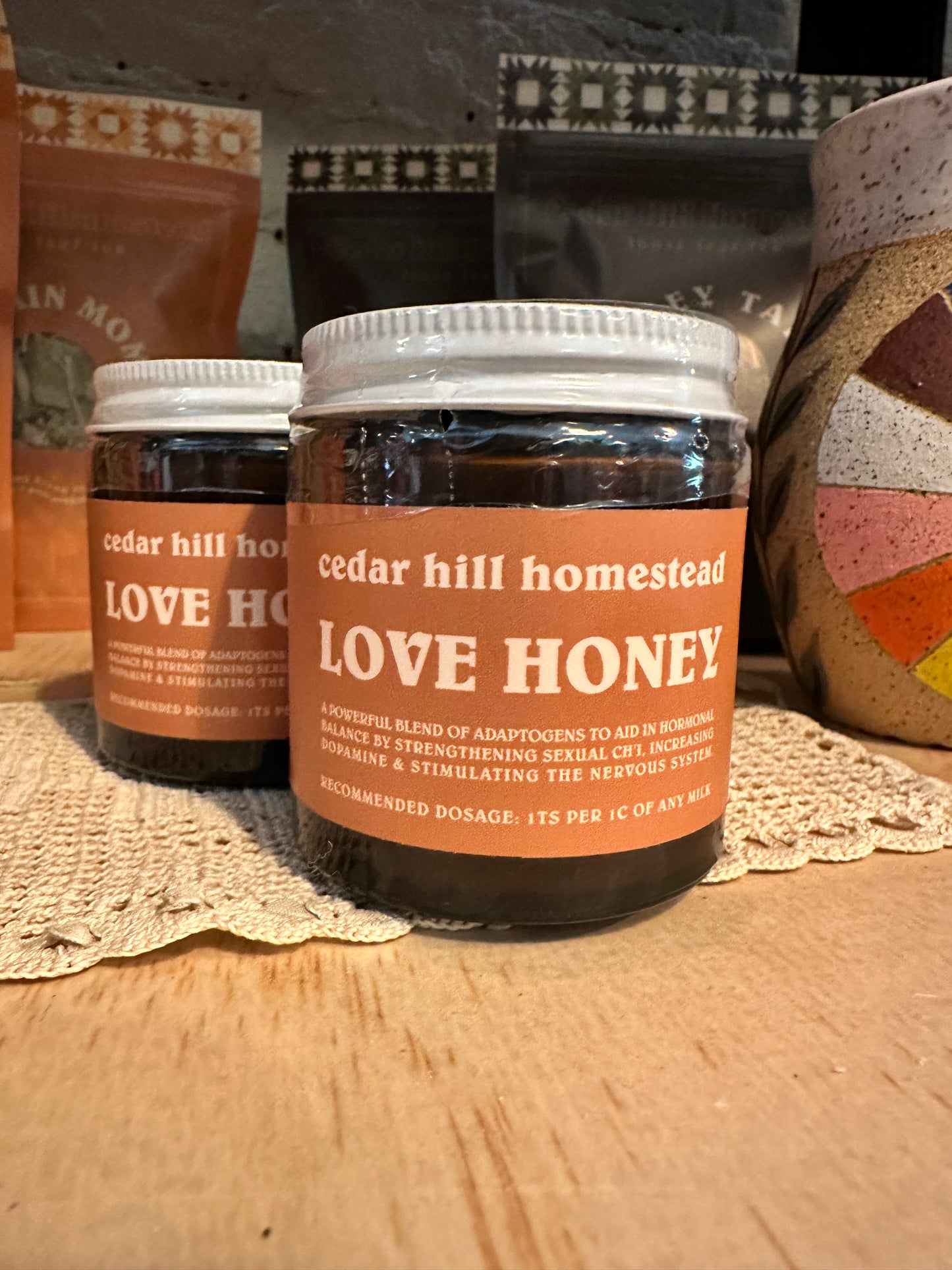 Cedar Hill Homestead Love Honey