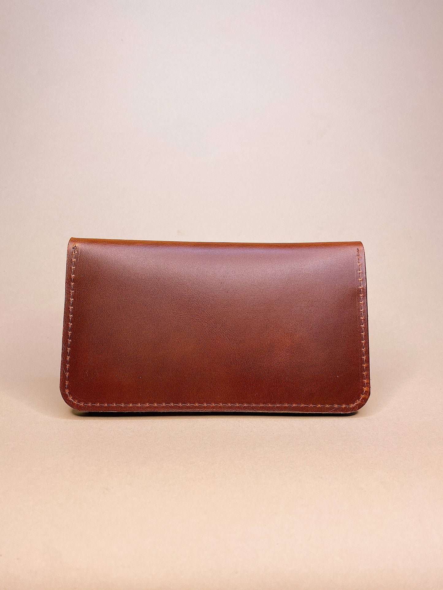 FRANKIE long wallet: Brown