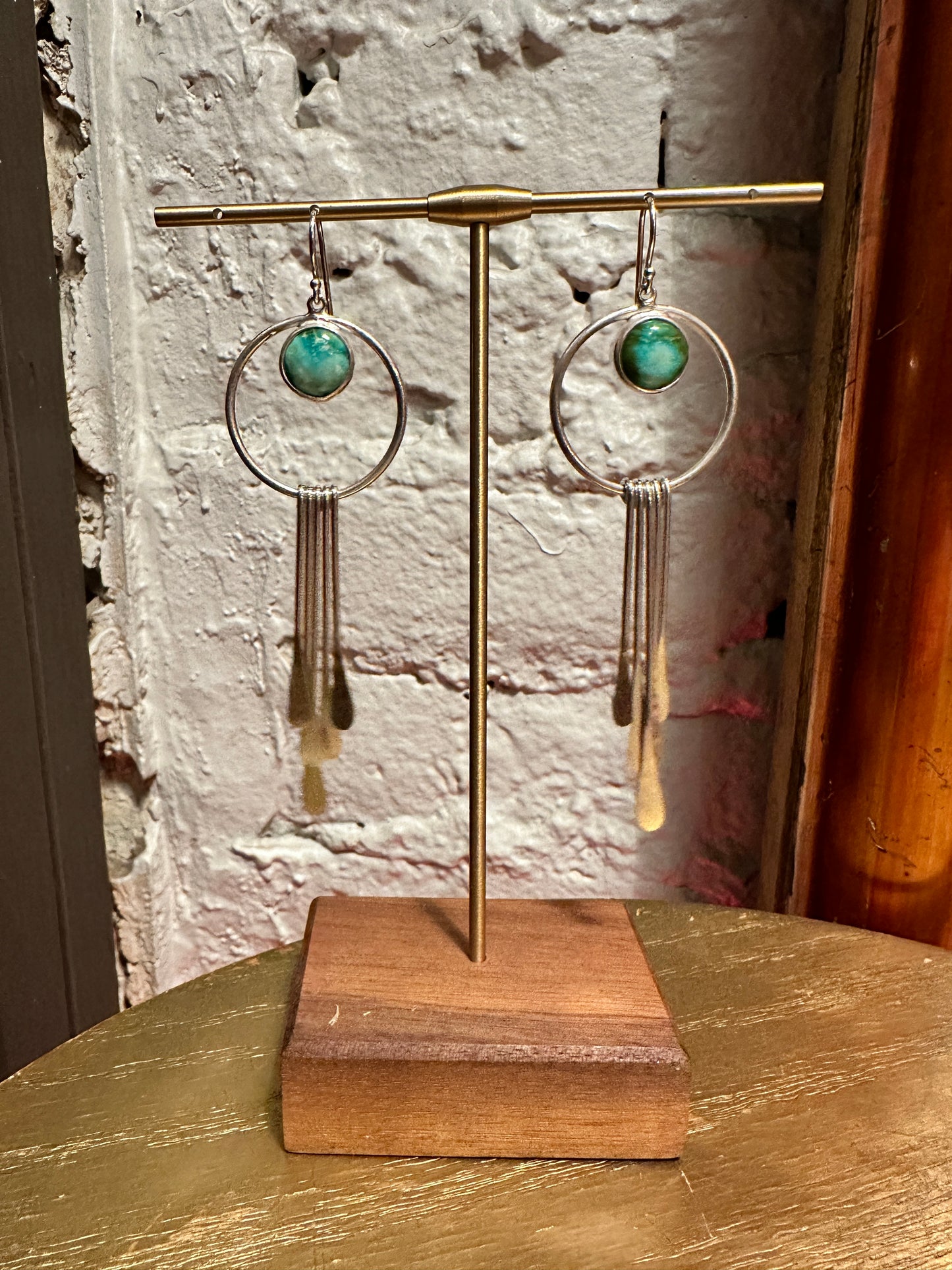 JLynn Studios Turquoise Free Flow Earrings