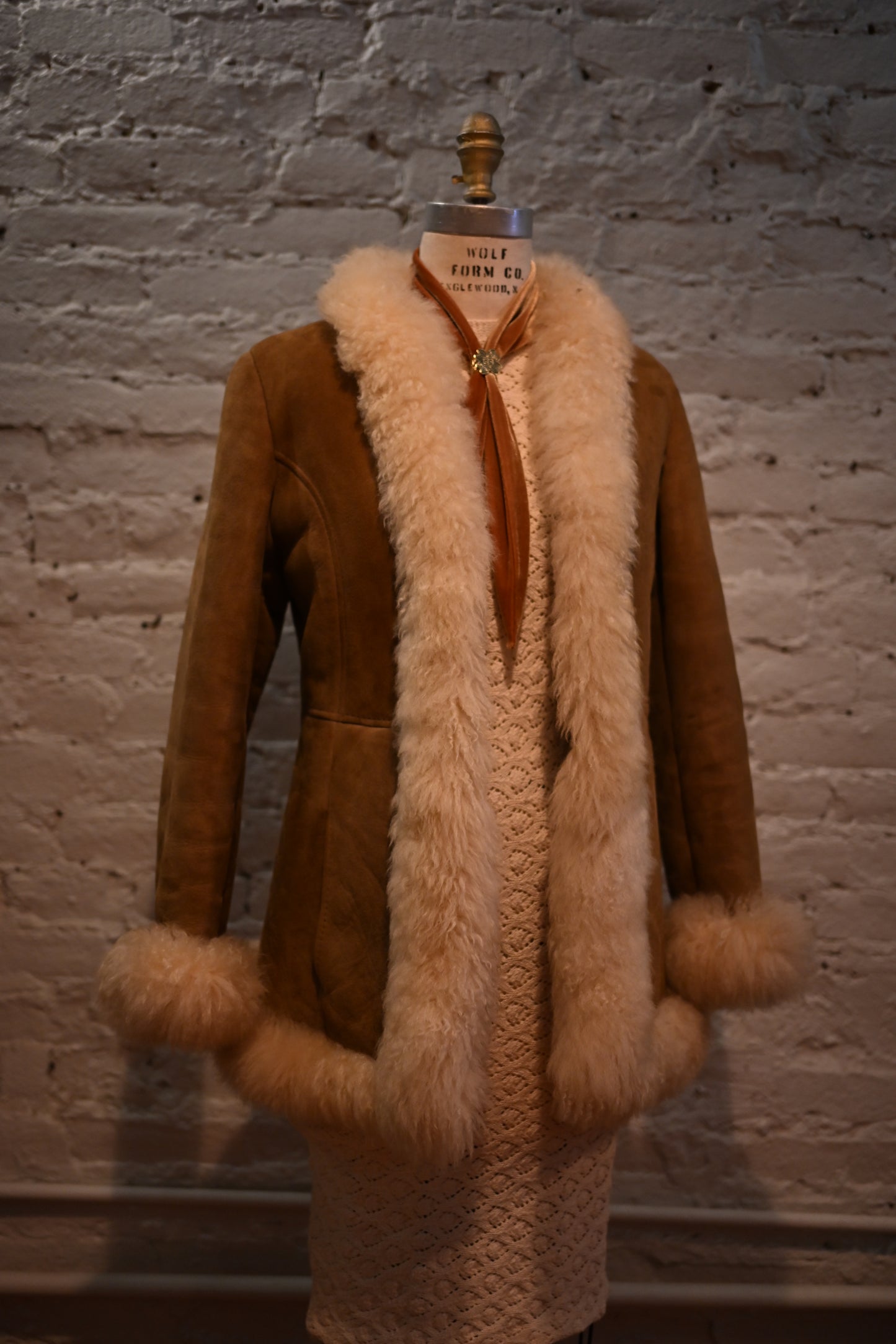 1970s Sheepskin Penny Lane Style Jacket
