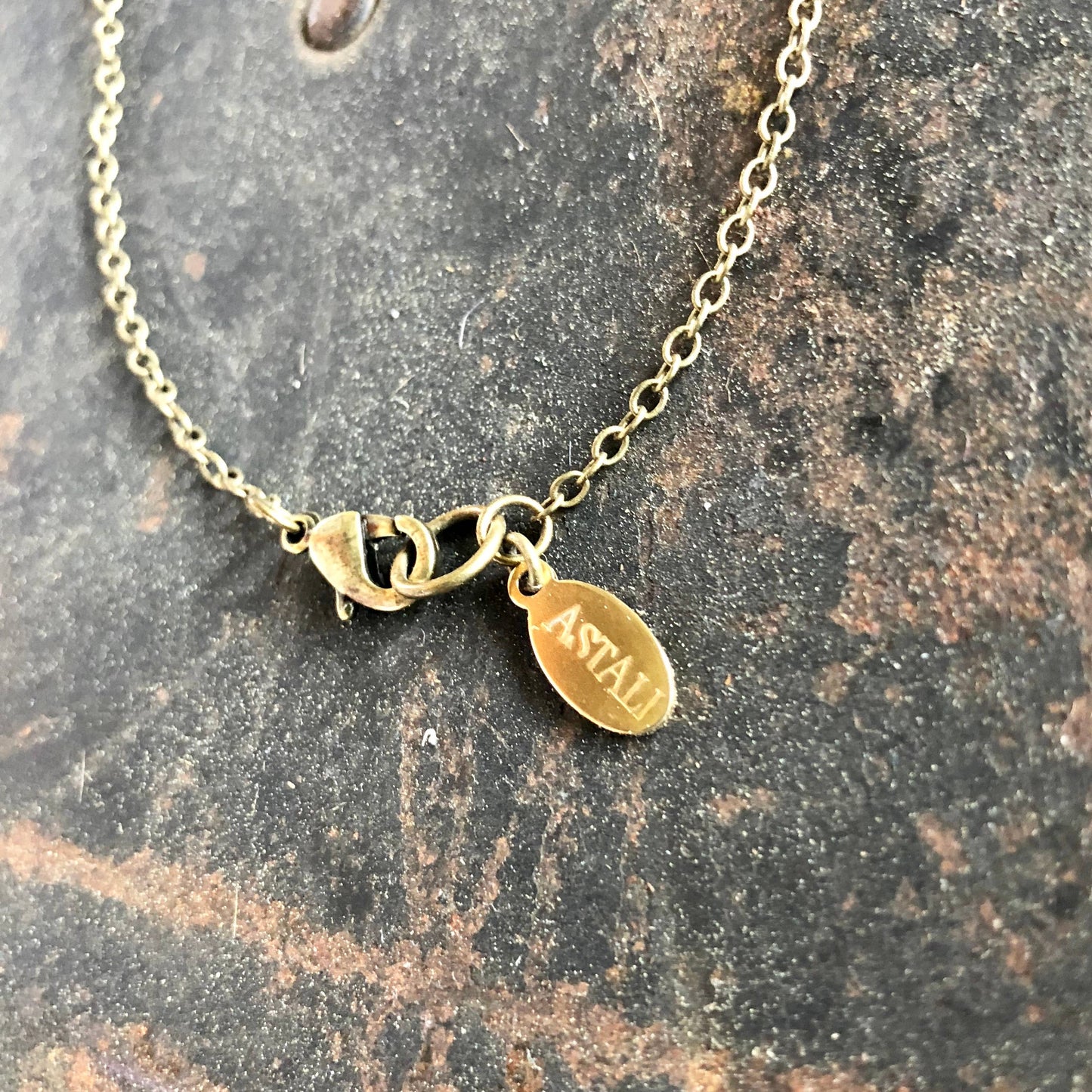 Aries Zodiac Sign Necklace, Astrology Token, Coin Necklace: Aries