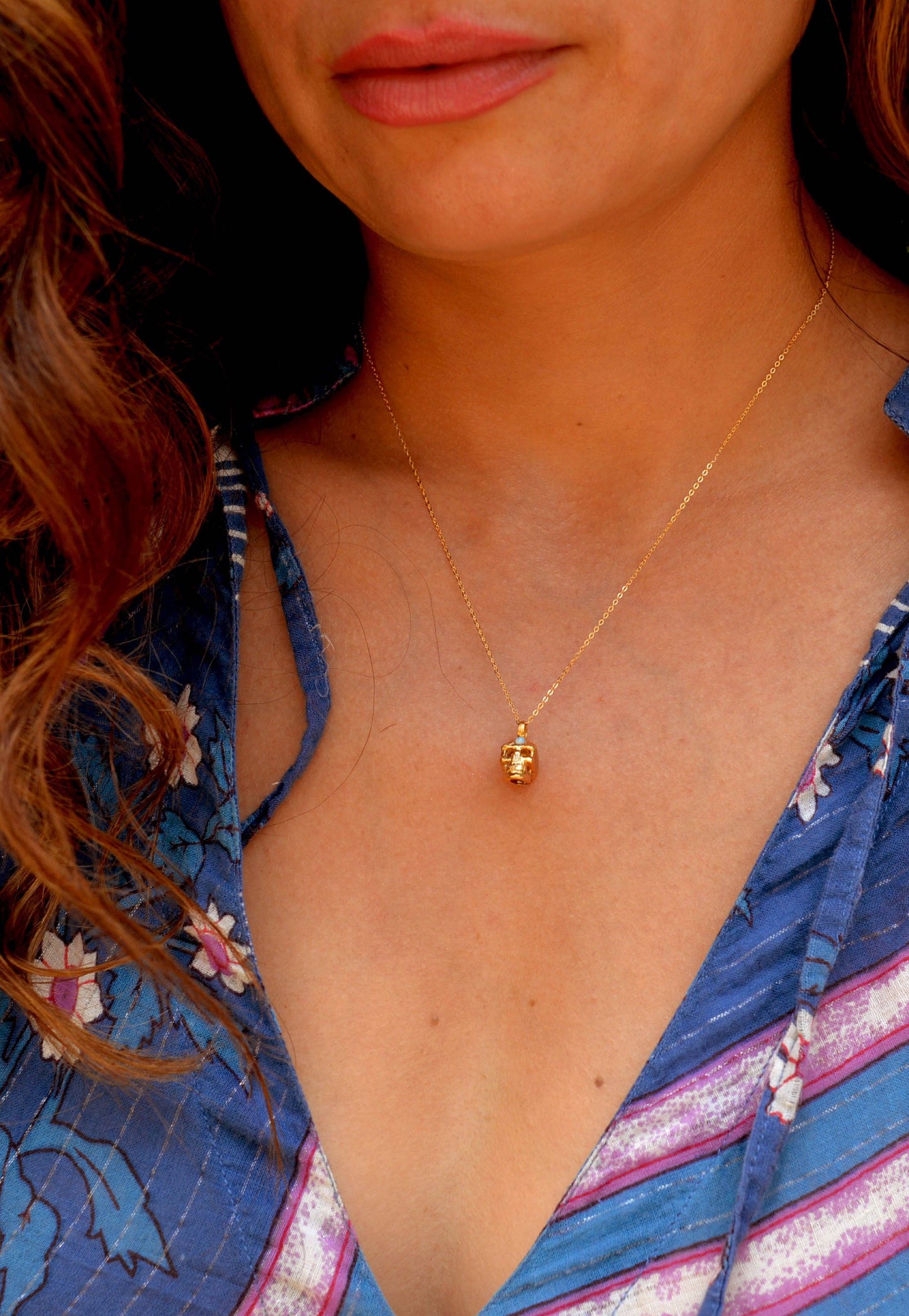 Forever young necklace: White Opal / 14k Gold Filled