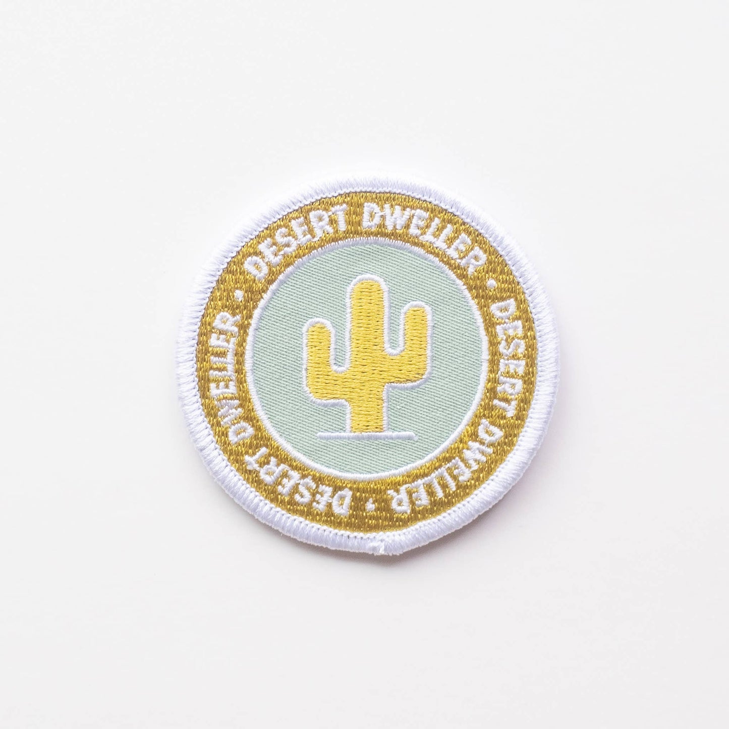 Desert Dweller Embroidered Iron on Patch: Yes