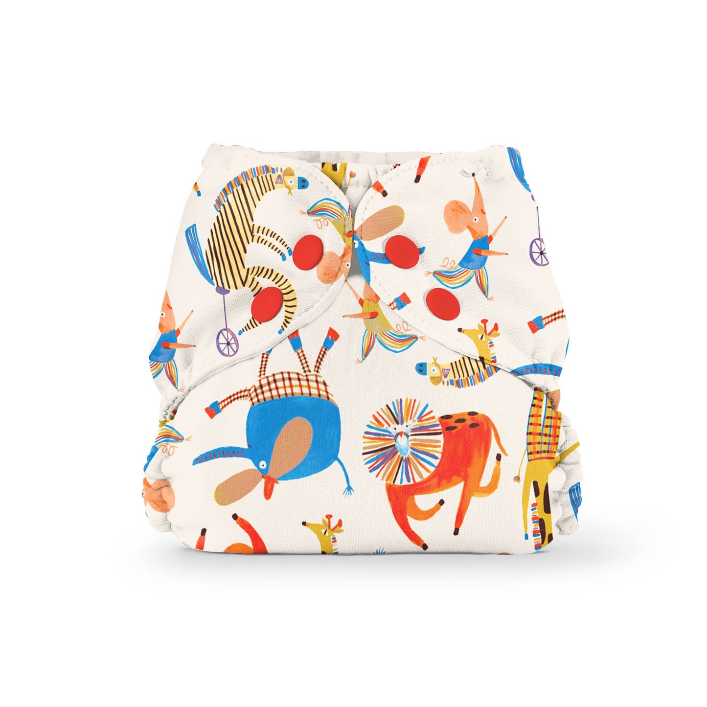 Outer (+ Swim Diaper): WWF Strawberries / One