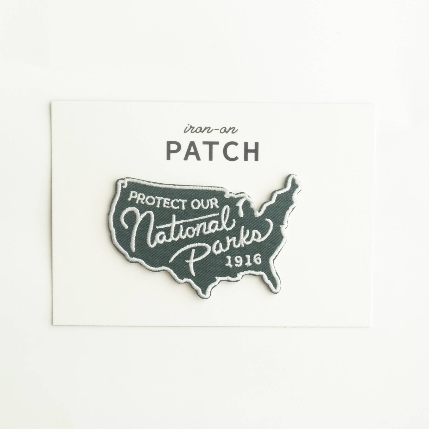 Protect Our National Parks Iron-on Patch - USA - 1916: Yes