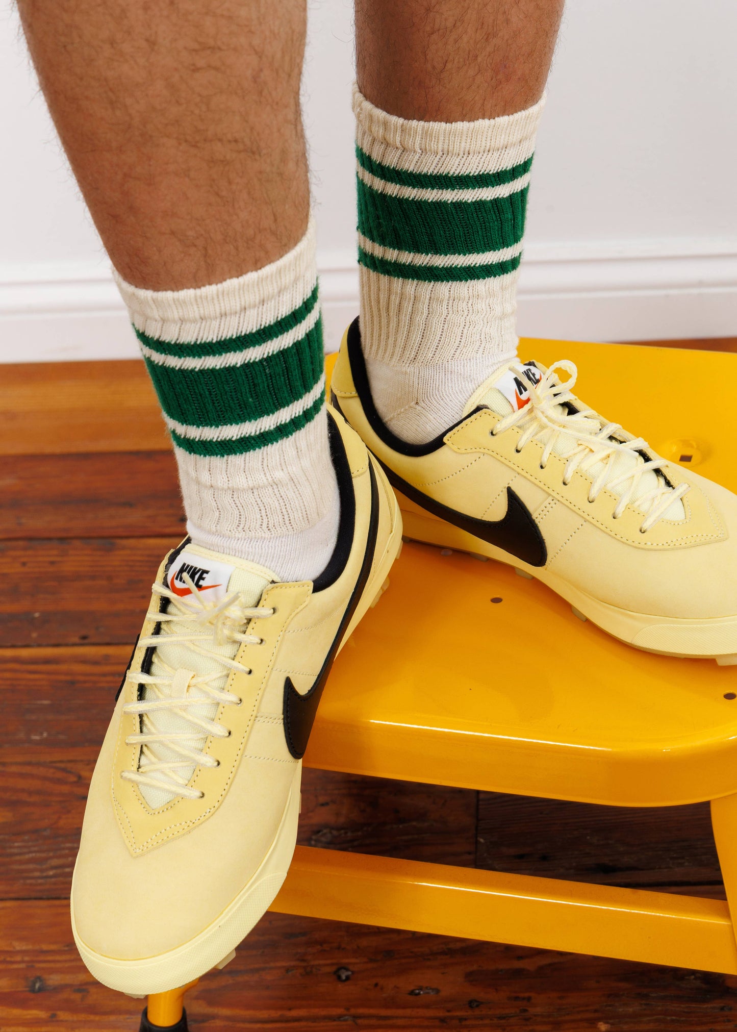 The Mono Stripe: Butter / One Size