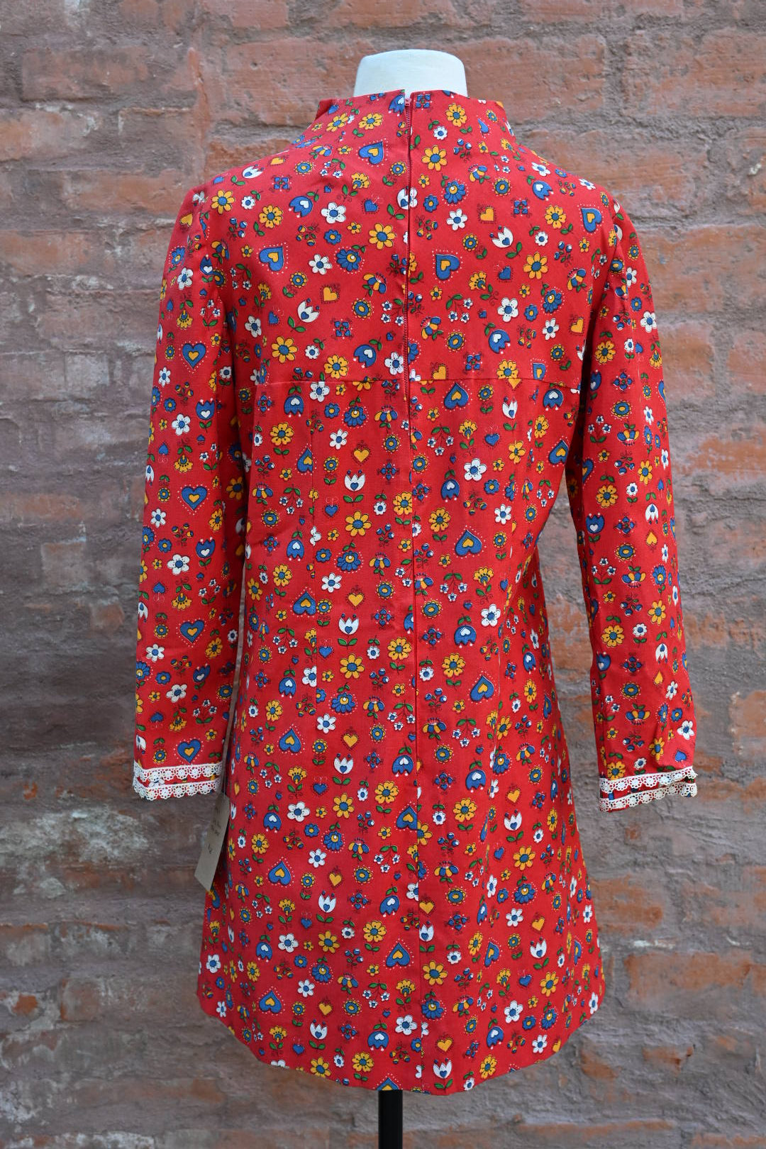 1960s Novelty Print Dress