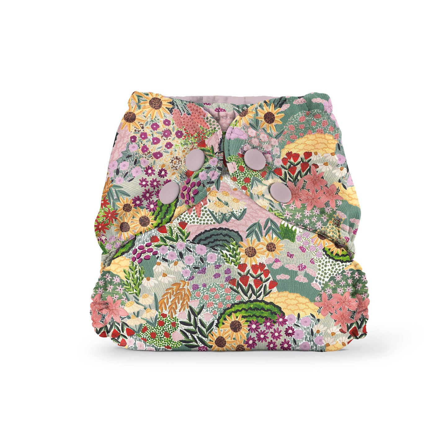 Outer (+ Swim Diaper): WWF Strawberries / One