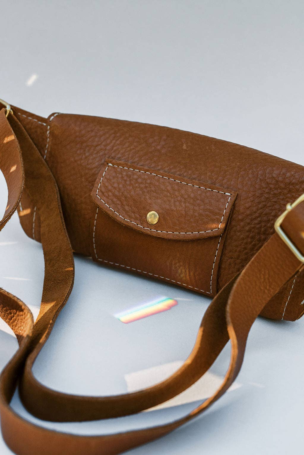 AMELIA chest pack : Tobacco