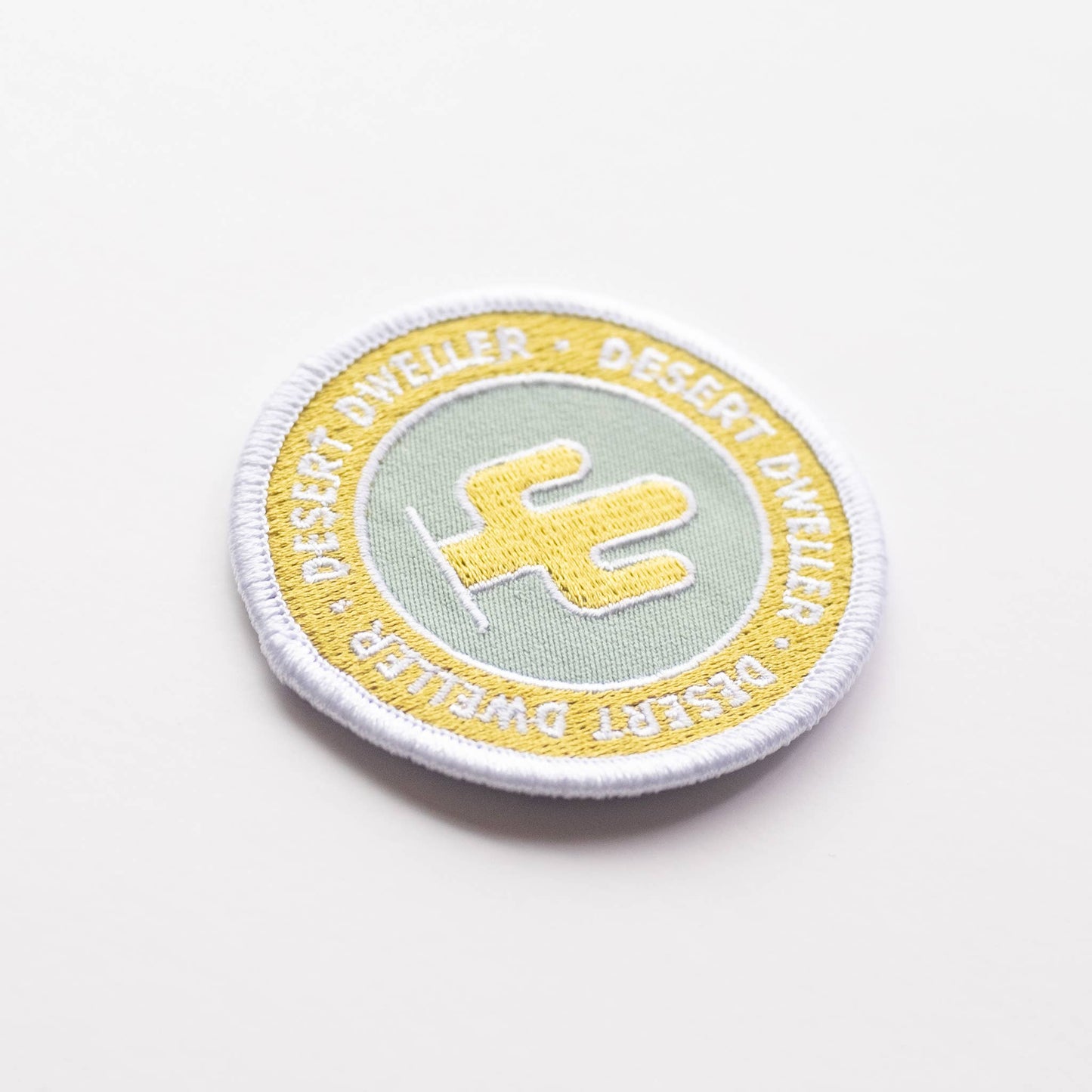 Desert Dweller Embroidered Iron on Patch: Yes