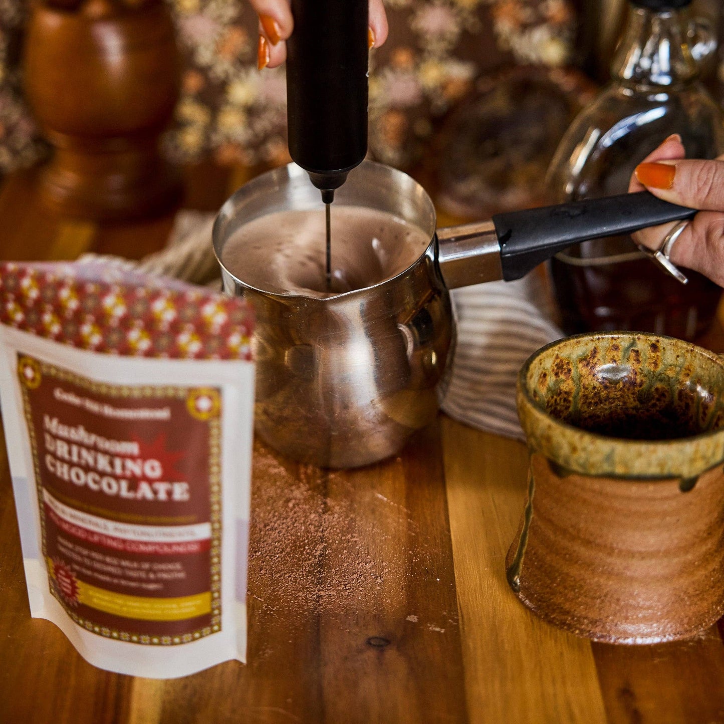 Mushroom Drinking Chocolate - Powdered Nootropic Drink Mix