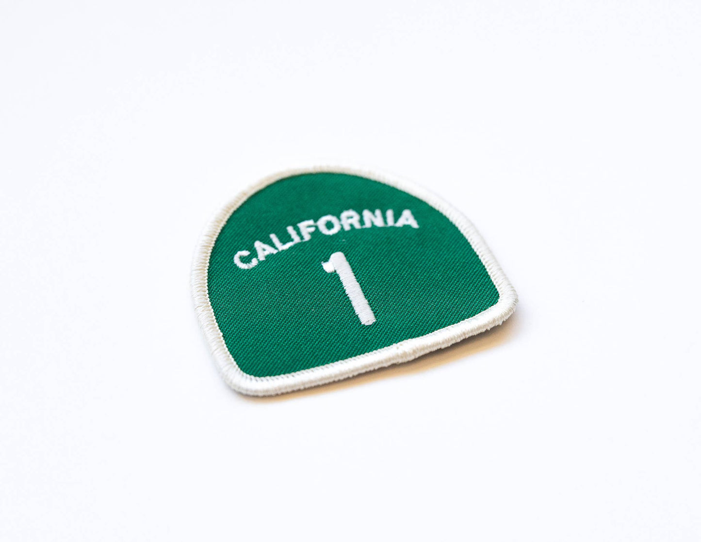 Califonria Pacific Coast Highway 1 Embroidered Iron on Patch: Yes