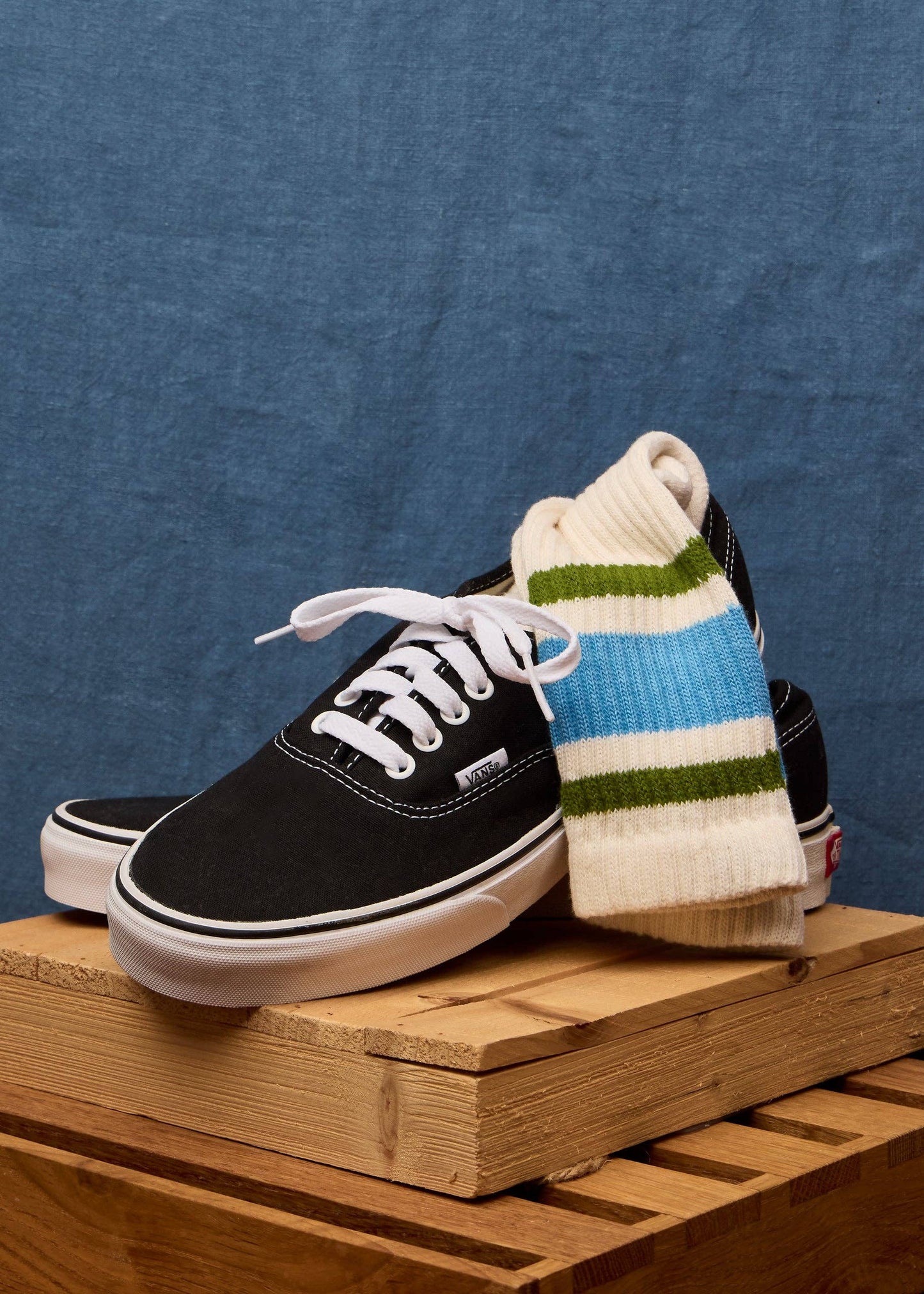 The Retro Stripe: Texas orange/gold / One Size