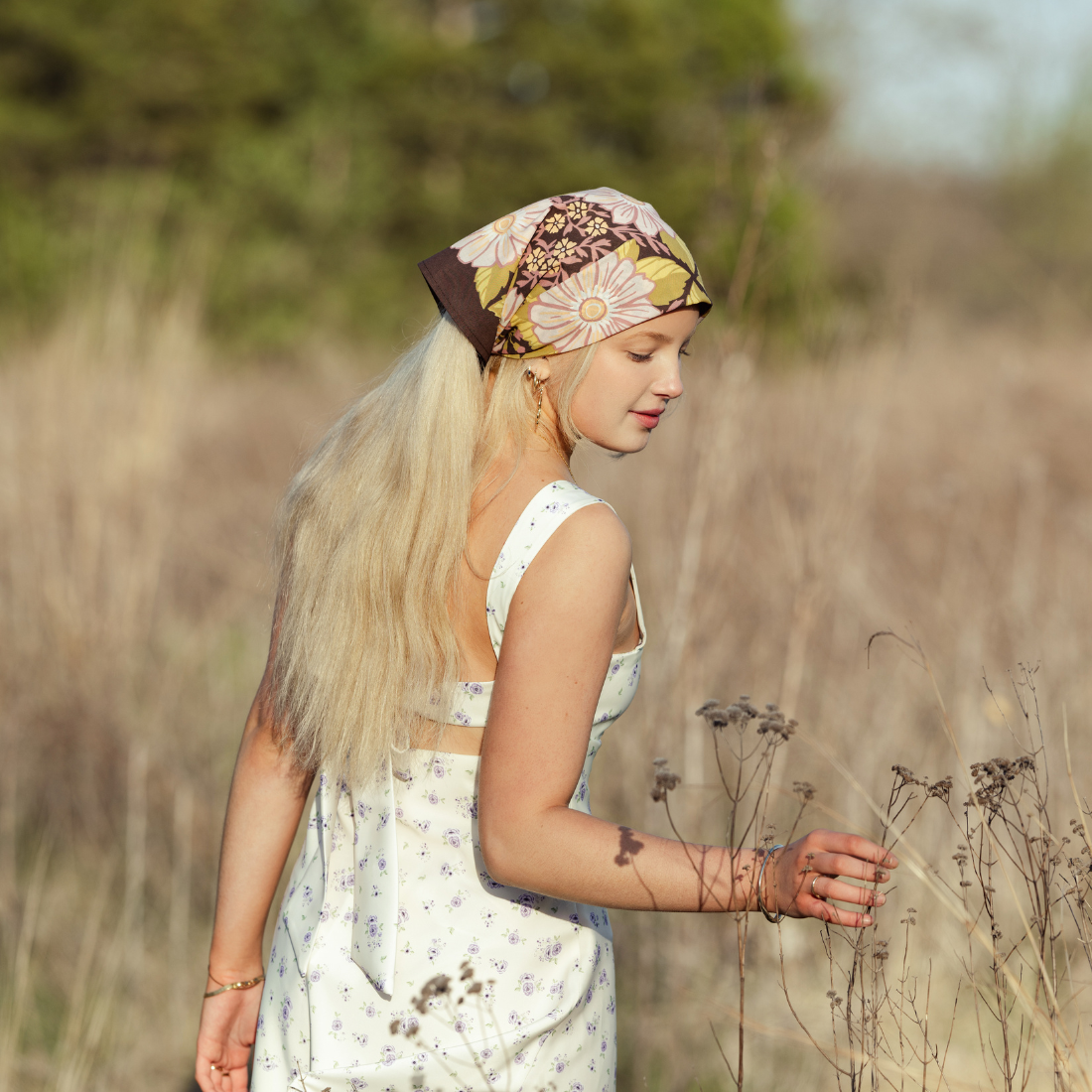 No. 134 Violet Bandana