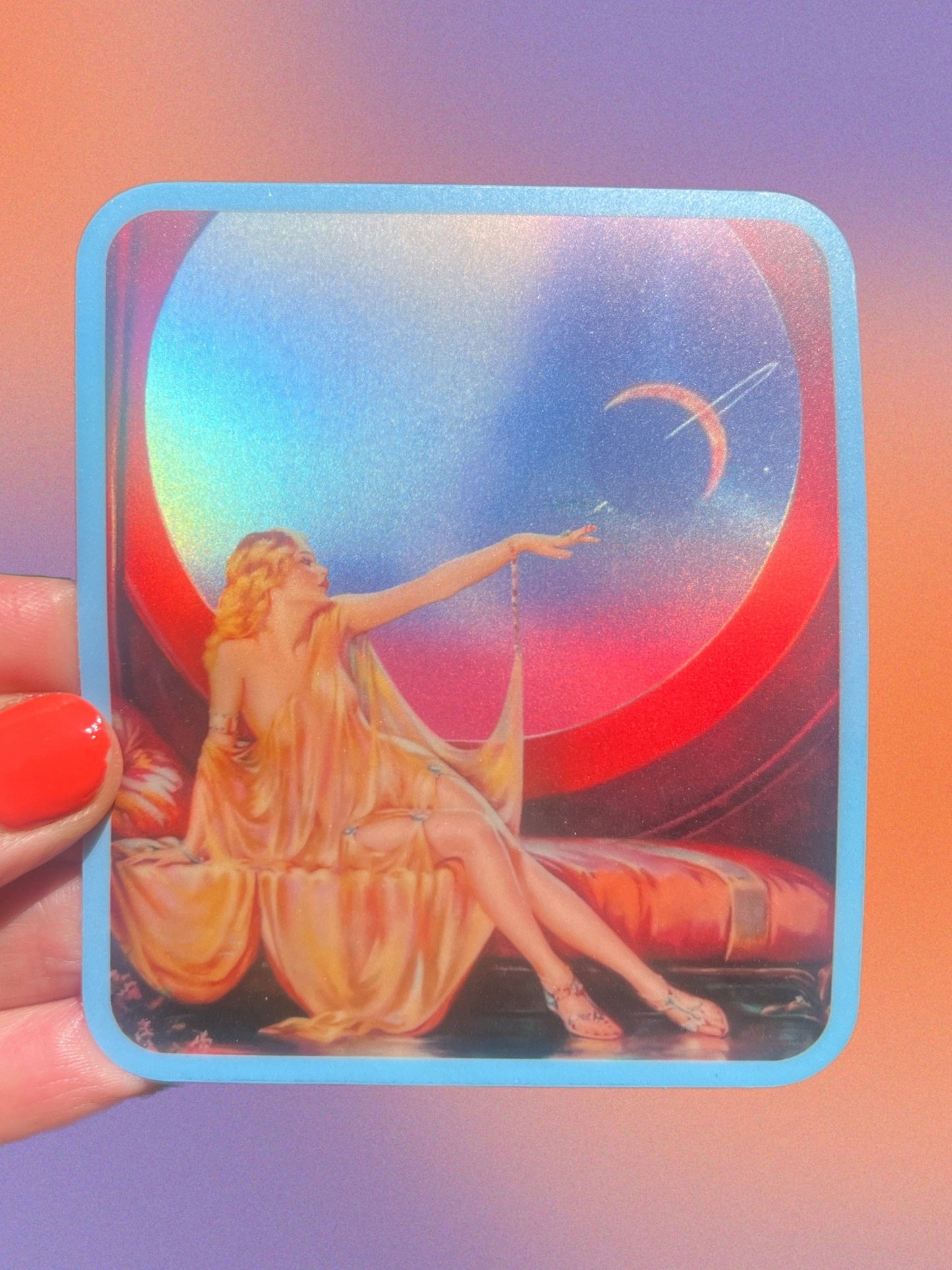 Sci-Fi Space Fantasy STICKER 3 Inch